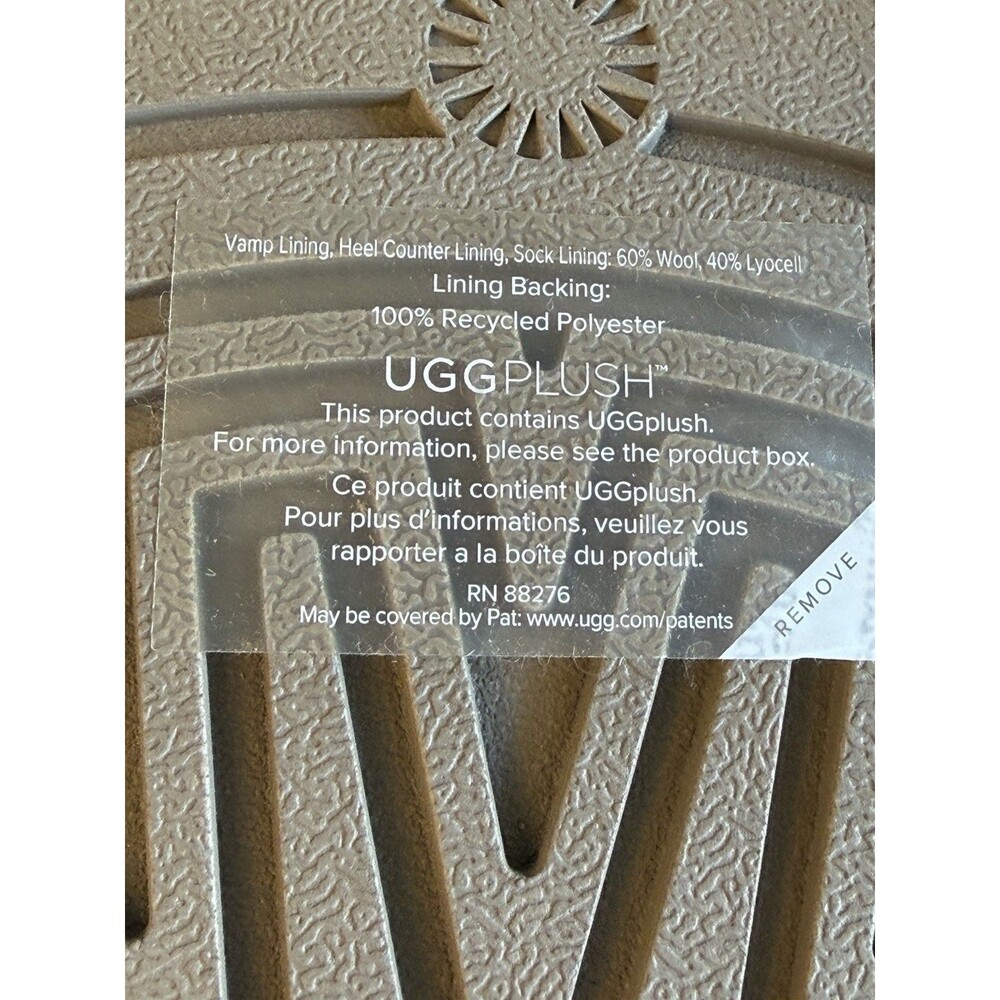 UGG CLASSIC MINI DIPPER PLATFORM CHESTNUT SHEARLING BOOTS US 10 - Picture 7 of 9